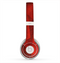 The Dark Red with Translucent Shapes Skin for the Beats by Dre Solo 2 Headphones