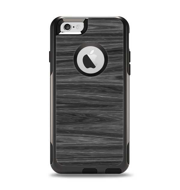The Dark Slate Wood Apple iPhone 6 Otterbox Commuter Case Skin Set
