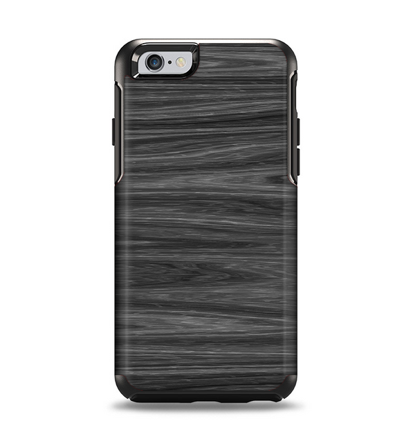The Dark Slate Wood Apple iPhone 6 Otterbox Symmetry Case Skin Set