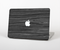 The Dark Slate Wood Skin Set for the Apple MacBook Pro 15" with Retina Display