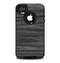 The Dark Slate Wood Skin for the iPhone 4-4s OtterBox Commuter Case