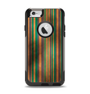 The Dark Smudged Vertical Stripes Apple iPhone 6 Otterbox Commuter Case Skin Set