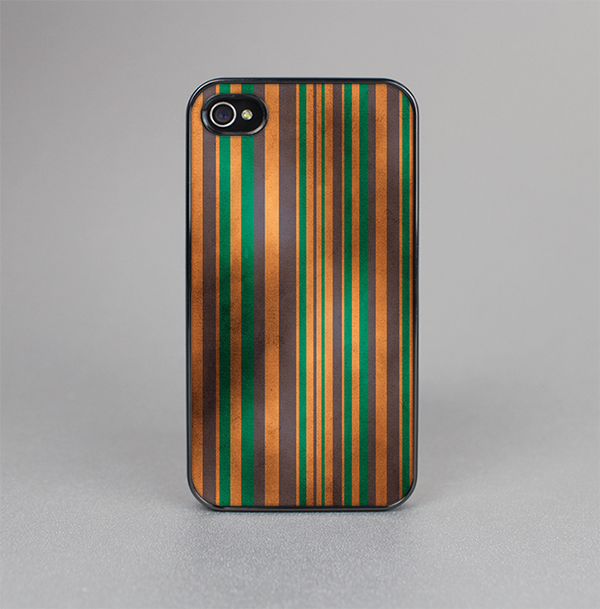 The Dark Smudged Vertical Stripes Skin-Sert for the Apple iPhone 4-4s Skin-Sert Case