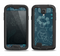 The Dark Teal Sea Creature Icons Samsung Galaxy S4 LifeProof Fre Case Skin Set