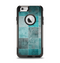 The Dark Teal Tiled Pattern V2 Apple iPhone 6 Otterbox Commuter Case Skin Set