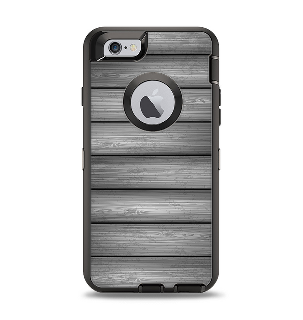 The Dark Vector Horizontal Wood Planks Apple iPhone 6 Otterbox Defender Case Skin Set