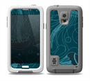 The Dark Vector Teal Jelly Fish Skin for the Samsung Galaxy S5 frē LifeProof Case