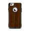 The Dark Walnut Wood Apple iPhone 6 Otterbox Commuter Case Skin Set