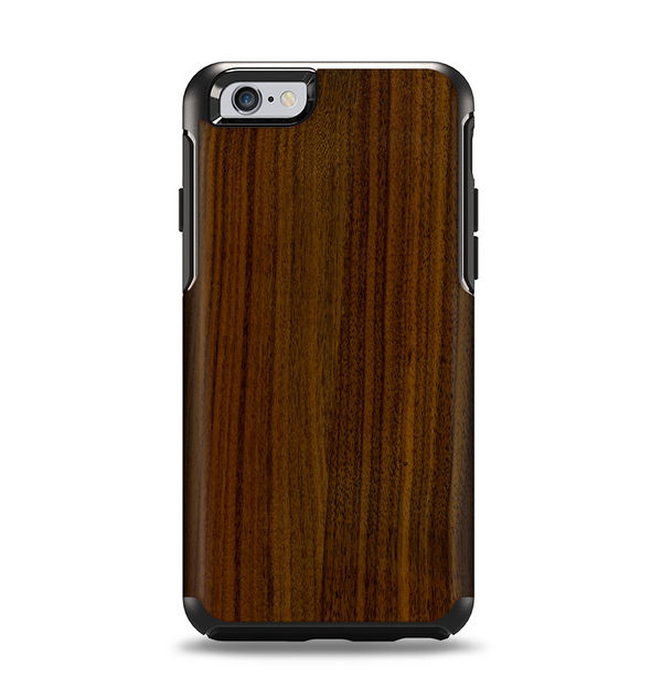 The Dark Walnut Wood Apple iPhone 6 Otterbox Symmetry Case Skin Set