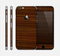 The Dark Walnut Wood Skin for the Apple iPhone 6