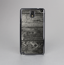 The Dark Washed Wood Planks Skin-Sert Case for the Samsung Galaxy Note 3