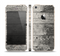 The Dark Washed Wood Planks Skin Set for the Apple iPhone 5s