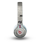 The Dark Washed Wood Planks Skin for the Beats by Dre Mixr Headphones