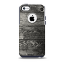 The Dark Washed Wood Planks Skin for the iPhone 5c OtterBox Commuter Case