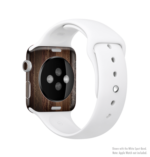 The Dark Wood Texture V5 Full-Body Skin Kit for the Apple Watch