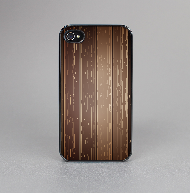 The Dark Wood Texture V5 Skin-Sert for the Apple iPhone 4-4s Skin-Sert Case