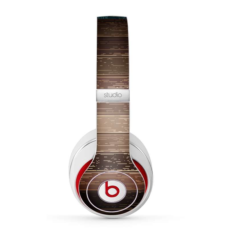 The Dark Wood Texture V5 Skin for the Beats by Dre Studio (2013+ Version) Headphones