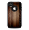 The Dark Wood Texture V5 Skin for the iPhone 4-4s OtterBox Commuter Case
