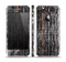 The Dark Wood with Floral Pattern Skin Set for the Apple iPhone 5