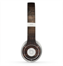 The Dark Wooden Worn Planks Skin for the Beats by Dre Solo 2 Headphones