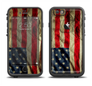 The Dark Wrinkled American Flag Apple iPhone 6/6s Plus LifeProof Fre Case Skin Set
