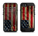 the dark wrinkled american flag  iPhone 6/6s Plus LifeProof Fre POWER Case Skin Kit