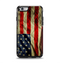 The Dark Wrinkled American Flag Apple iPhone 6 Otterbox Symmetry Case Skin Set