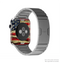 The Dark Wrinkled American Flag Full-Body Skin Kit for the Apple Watch