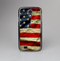 The Dark Wrinkled American Flag Skin-Sert Case for the Samsung Galaxy S4
