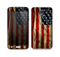 The Dark Wrinkled American Flag Skin For the Samsung Galaxy S5