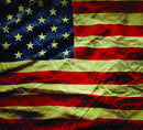 The Dark Wrinkled American Flag Skin for (Choose Device)
