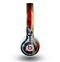 The Dark Wrinkled American Flag Skin for the Beats by Dre Mixr Headphones