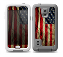 The Dark Wrinkled American Flag Skin for the Samsung Galaxy S5 frē LifeProof Case
