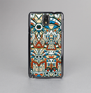 The Decorative Blue & Red Aztec Pattern Skin-Sert Case for the Samsung Galaxy Note 3
