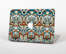 The Decorative Blue & Red Aztec Pattern Skin for the Apple MacBook Pro 13"  (A1278)