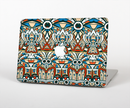 The Decorative Blue & Red Aztec Pattern Skin for the Apple MacBook Air 13"