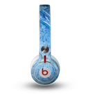 The Deep Blue Ice Texture Skin for the Beats by Dre Mixr Headphones
