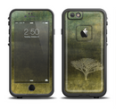 The Deep Green Tree Pastel Painting Apple iPhone 6/6s LifeProof Fre Case Skin Set