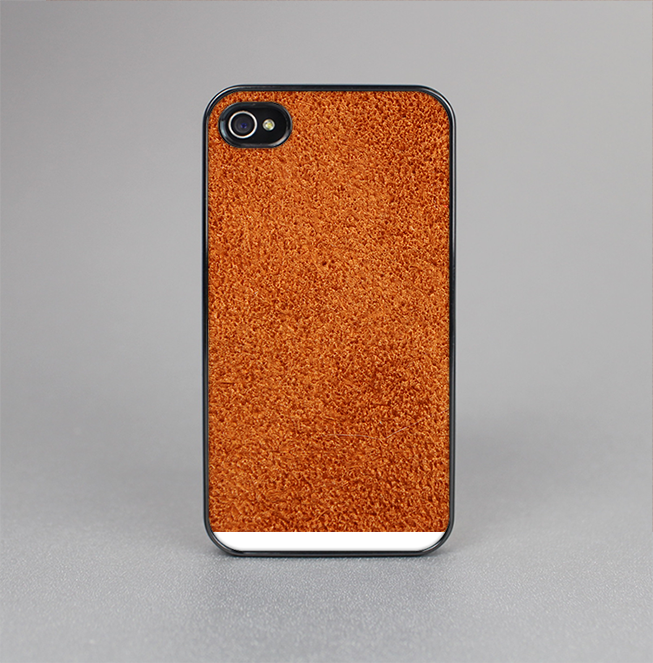 The Deep Orange Texture Skin-Sert for the Apple iPhone 4-4s Skin-Sert Case