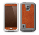 The Deep Orange Texture Skin for the Samsung Galaxy S5 frē LifeProof Case