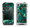 The Delicate Abstract Green Pattern Apple iPhone 4-4s LifeProof Fre Case Skin Set