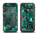 The Delicate Abstract Green Pattern Apple iPhone 6/6s LifeProof Fre Case Skin Set