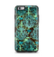 The Delicate Abstract Green Pattern Apple iPhone 6 Plus Otterbox Symmetry Case Skin Set