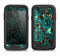 The Delicate Abstract Green Pattern Samsung Galaxy S4 LifeProof Nuud Case Skin Set