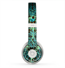 The Delicate Abstract Green Pattern Skin for the Beats by Dre Solo 2 Headphones
