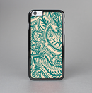 The Delicate Green & Tan Floral Lace Skin-Sert Case for the Apple iPhone 6 Plus