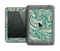 The Delicate Green & Tan Floral Lace Apple iPad Air LifeProof Fre Case Skin Set