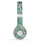 The Delicate Green & Tan Floral Lace Skin for the Beats by Dre Solo 2 Headphones