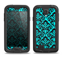 The Delicate Pattern Blank Samsung Galaxy S4 LifeProof Nuud Case Skin Set