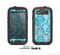 The Delicate Trendy Blue Pattern V4 Skin For The Galaxy S3 LifeProof Case